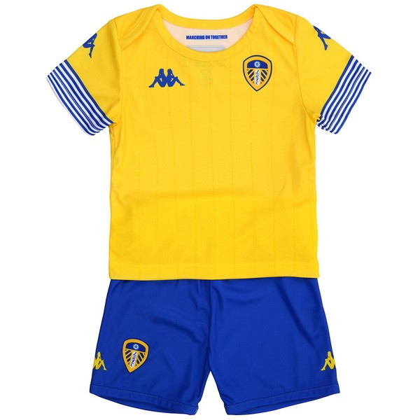 Trikot Leeds United Ausweich Kinder 2018-19 Gelb Fussballtrikots Günstig